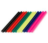 Dremel GG05 Lot de 12 Bâtons de colle colorée 7mm pour Pistolet à Colle Chaude Haute Température 105°C