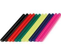 Dremel GG05 Lot de 12 Bâtons de colle colorée 7mm pour Pistolet à Colle Chaude Haute Température 105°C