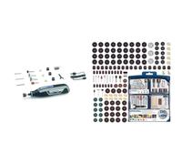 Dremel Lite 7760 outils multifonctions sans fil 3,6V, Batterie Li-ion, 15 accessoires & Coffret de 150 accessoires Dremel pour outils rotatifs pour graver, découper, poncer, meuler