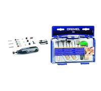 Dremel Lite 7760 outils multifonctions sans fil 3,6V, Batterie Li-ion, 15 accessoires et plage de rotation variable 8000-25000 & 684 Kit Pollisage - Coffret avec 20