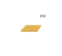 DREMEL Lot 12 bâtons colle spéciale bois 11mm 195°