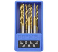 Dremel MAX 628 DM 26150628DM Set de forets de précision 0.8 mm, 1.2 mm, 1.6 mm, 2 mm, 2.4 mm, 2.8 mm, 3.2 mm 1 pc(s)