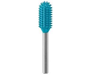 Dremel Max High Performance Power Carving Bit (9954) Embout en acier inoxydable de 7,9 mm de diamètre pour sculpter des formes rondes et plates et détaillées dans le bois, le plastique, l'EVA et le