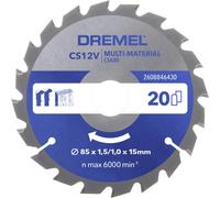 DREMEL Multi Material Kreissägeblatt 85mm CS600 2608846430 Lame de scie circulaire 1 pc(s)
