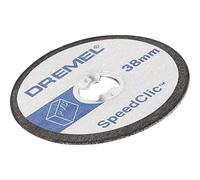 Dremel S406 Adaptateur EZ speedclic + 2 Disques à tronçonner