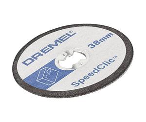 Dremel S406 Adaptateur EZ speedclic + 2 Disques à tronçonner