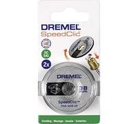 Dremel S541 Lot de 2 Disques Diamètre 38 mm EZ Speedclic pour Meuler les métaux avec outils rotatifs Dremel