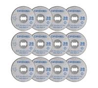 LOT de 12 Disques A Tronçonner EZ SpeedClic Ø38 MM Epaisseur 1,2 MM DREMEL - 2615 S456 JD