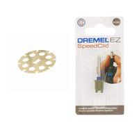 Dremel SC544 Disque de Découpe en Carbure SpeedClic - Disque à Tronçonner, Diamètre 38mm & S402 Mandrin SpeedClic - Adaptateur pour Fixer les Accessoires Dremel EZ SpeedClic Sans-Clé