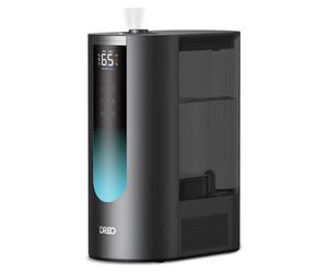 DREO Humidificateur 813S DR-HHM013S 6 L, 45 h d'autonomie avec humidification chaude & froide ; contrôle précis de l'humidité en mode automatique