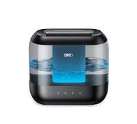 DREO Humidificateur silencieux pour bébé 4 l avec capteur d'humidité, noir | 32 h d'autonomie, Top-Fill Humidificateur pour chambre à coucher, chambre d'enfant, brouillard froid ultrasonique, buse 360°