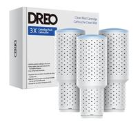 Dreo Lot de 3 cartouches de brume propre pour humidificateurs, compatibles avec humidificateurs Dreo HM311/311S/524/524S/306, réduit l'accumulation de contaminants, brume plus saine, nettoyage plus