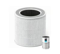 DREO Purificateur d'air 539/539S Filtre blanc (DR-HAP009/009S blanc), 3 en 1 haute efficacité et filtre à charbon actif pour éliminer la fumée, les odeurs, la poussière, le pollen, noir, prend en