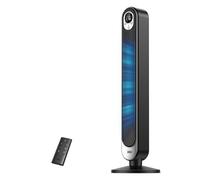 DREO Ventilateur Colonne Silencieux, Puissant Vitesse 8,53 m/s, Ventilateurs Tour de 106cm avec Télécommande, 9 Vitesses, 4 Modes, Minuterie 12H, Oscillant à 90° pour Grande Chambre