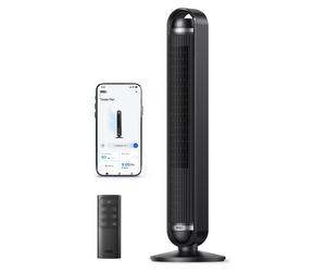 Dreo - Ventilateur colonne Wi-Fi, 9 vitesses, 4 modes, 106 cm - Connecté