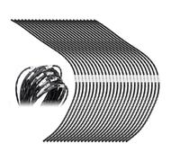 DRERIO Lot de 25 Fils Nylon pour Débroussailleuse Bosch AFS 23-37 Rotofil | Lot de 25 fils nylon 3,5 mm pour Bosch AFS 23-37, 37 cm, coupe bordure, rotofil, petit jardin, entretien léger