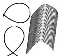 DRERIO Lot de 50 fils de rechange pour débroussailleuse Bosch AFS 23-37 - F016800431 - Fil de coupe extra résistant - 37 cm x 3,5 mm