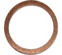 DRESSELHAUS bague d'étanchéité forme A, cuivre massif, DIN 7 18 x 24 x 1,5