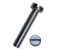 Dresselhaus Dresselhaus Vis cylindrique avec fente 4.8 M5x12 galvanisée 0400/001/51 5x12 Quantité:100