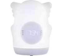 Bigben Réveil Lumineux éducatif Portable AKSO - Blanc