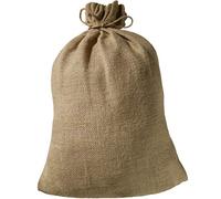 dressforfun 303425 Sac en Toile de Jute Classique Hotte de Père Noël pour les Cadeaux 42 X 47 cm