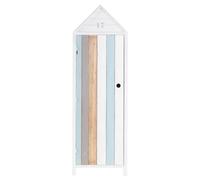 Dressing cabine de plage 1 porte 60x186x42cm Multicolore