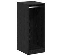 Dressing Dab Noir 41x48x102 cm Bois Ingénierie Armoire Moderne | Design rectangulaire en bois d'ingénierie pour chambre à coucher, montage facile, grande capacité