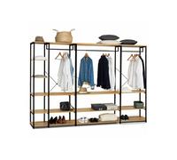 Dressing Grande Capacité Detroit Modulable Xxl Design Industriel
