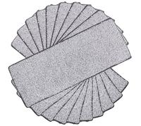 DRESSOOS 10 Pièces de Serpillères Microfibre Rechargeables pour Tête de Balai, sans Traces, Faciles à Installer, Lingettes de Nettoyage pour Balai à Franges Réutilisables
