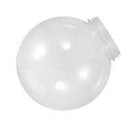 DRESSOOS Abat-jour en Acrylique Transparent Diamètre 25cm Design Simple et Installation Facile Sphérique Ouverture 12cm pour Applique Murale Extérieure pour Éclairage de Jardin
