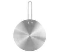 DRESSOOS Adaptateur Induction Acier Inoxydable Plaque de Guidage Thermique Disque Diffuseur Chaleur pour Cuisinière Induction Gaz et Électrique Compatible avec Casseroles Fer et Céramique