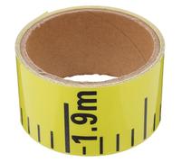 DRESSOOS Autocollants pour Jauge de Niveau D'eau en Pvc Jaune, Mesure Précise et Facile à Utiliser pour Construction et Génie Hydraulique