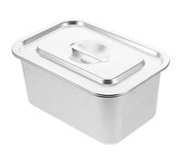 DRESSOOS Bac à Compost de Cuisine Compact Acier Inoxydable avec Couvercle Anti-odeurs Poubelle de Comptoir pour Déchets Alimentaires Conteneur pour Compostage Intérieur
