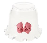 DRESSOOS Bol à Dessert en Verre Créatif et Réutilisable Design Délicat, Bol Polyvalent pour Crème Glacée et Salade, pour Maison et Fête