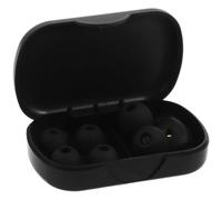 DRESSOOS Bouchons D'oreilles Isolants en Silicone Souple avec Forme Ergonomique en Arc, Confort pour Sommeil et Voyage, Accompagnés D'un Étui Pratique Noir