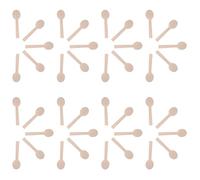 DRESSOOS Lot de 300 en Beige pour Glace Surface sans Échardes, Portables, pour Fêtes et Mariages