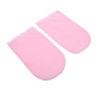 DRESSOOS Mitaines Hydratantes Soin des Mains en Coton et Velours Paire Réutilisable Fermeture Confortable pour Spa de Cire Chaude pour Femmes