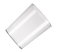 DRESSOOS Seau Transparent en Acrylique Grosse Capacité pour Fleurs Surface Lisse et Forme Ronde, Seau Multi-usages pour Rangement Intérieur et Décoration Créative