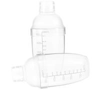DRESSOOS Shakers à Cocktails avec Graduation 500ml Lot de 2 en Plastique PC Faciles à Manipuler pour Préparer Boissons et Cocktails pour Toutes Occasions