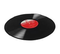 DRESSOOS Tapis Rond en Vinyle Rétro Antidérapant en Polyester Cuisine et Salle à Manger, Tapis Disque Vinyle Créatif et Stylé pour Décoration Intérieure