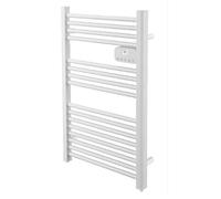 DREXON LYRIA - Sèche Serviettes Électrique 500 W - Technologie Sans Fluide - Thermostat Électronique Programmable - Fil Pilote - Mode Boost - Sécurité Enfant - Certifié NF