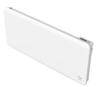 DX 744120 - Radiateur à inertie céramique PALMA 2000W + film chauffant - 99 x 10,5 x 50 cm - Blanc