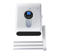DREXON - Sèche-serviettes soufflant TARA - 2000W - 3 Barres chauffantes escamotables avec Soufflerie - Dimensions 35.5X14.5X58 cm - Thermostat électronique Affichage LED - Programmation & minuterie