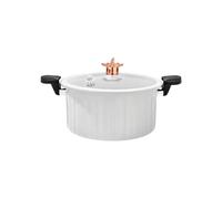 driattie Casseroles Antiadhésives, Casseroles De Cuisson Antiadhésives Et Poêles De Cuisine, Marmite à Pression avec Poignée pour Cuisinière Induction Soupe Pâtes Sauce Friture