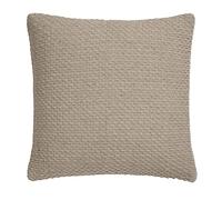 Drift Home - Coussin Naturel (43 x 43 cm) - Coton recy urable - Remplissage/Rembourrage Inclus - Coussin tissé Naturel - Coussin texturé/tissé Naturel - Jeté Assorti Disponible