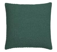 Drift Home - Coussin Vert (43 x 43 cm) - Coton recy urable - Remplissage/Rembourrage Inclus - Coussin tissé Vert - Coussin texturé/tissé Vert - Jeté Assorti Disponible