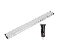 DriKou Support mural pour repose-couteau magnétique en acier inoxydable, support de rangement, accessoire de cuisine (Brossé)