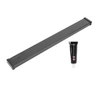 DriKou Support mural pour repose-couteau magnétique en acier inoxydable, support de rangement, accessoire de cuisine (Noire)