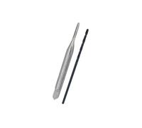 Drill America POUM Série M1.6 X .35 Jeu de tarauds et forets HSS M1.6 X .35 et foret HSS 1.25 mm dans coffret en plastique