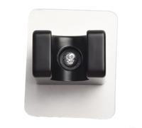 Drill-Free Shower Head Holder Adjustable Suction(Black) | No drilling required, strong suction cup, adjustable angle, fits round and square heads, easy install